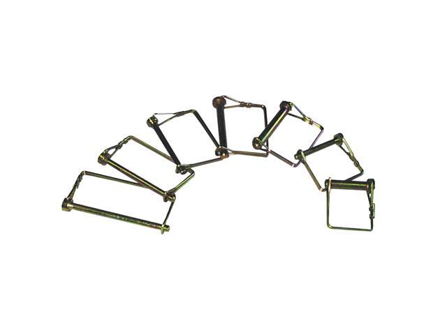 JR Products 01274 Safety Lock Pin - 1/4' x 2-1/2' Usable Length