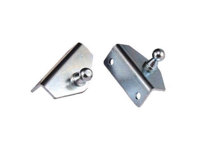 JR Products BR-1015 Gas Spring Mounting Bracket - Angled, Pack of 2
