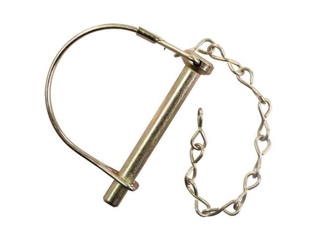 JR Products 01184 Coupler Lock Pin with Saver - 5/16', Large