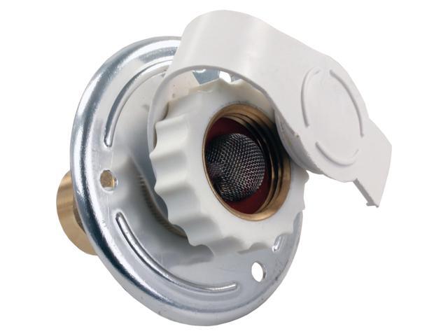 JR Products 62175 Aluminum City Water Flange - 1/2' FPT x 3/4'