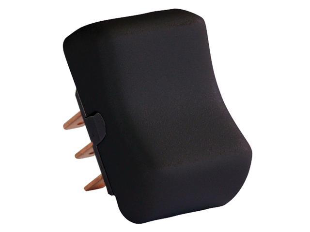 JR Products 13025 DPDT Mom-On/Off/Mom-On Switch - Black