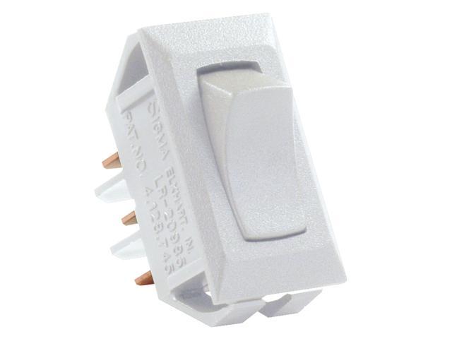 JR Products 12635 On/On Switch - White