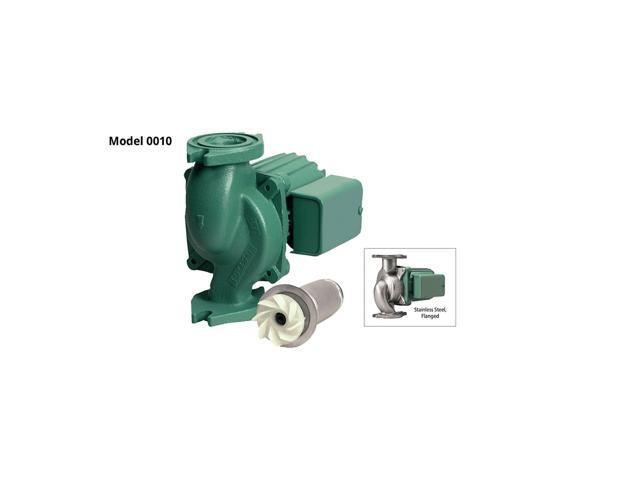 TACO 0010-F3 Hydronic Circulating Pump, 1/8 hp, 115V, 1 Phase, Flange Connection