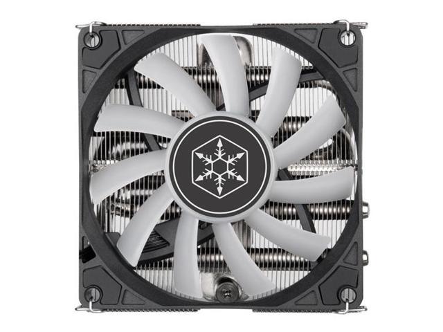 Horizontal CPU cooler with 4 heat-pipes and 92mm PWM ARGB fan