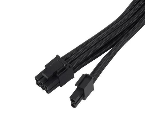 Super flexible PSU extension cables, 1 x PCIe 8pin (6+2)