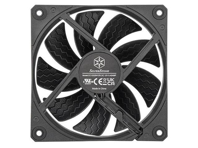 Performance enhanced 120mm PWM fan