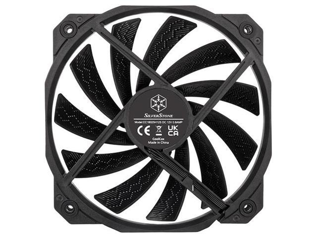 Performance enhanced 160mm PWM fan