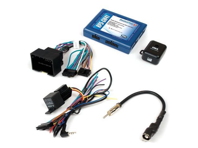 PAC - Radio Replacement and Steering Wheel Control Interface with OnStar Retention for Select GM Vehicles - Blue - image 8