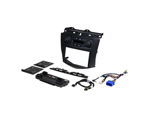 PAC - Integrated Radio Replacement Dash Kit with Climate and Steering Wheel Controls for Select Honda Accord Vehicles - Black - image 9