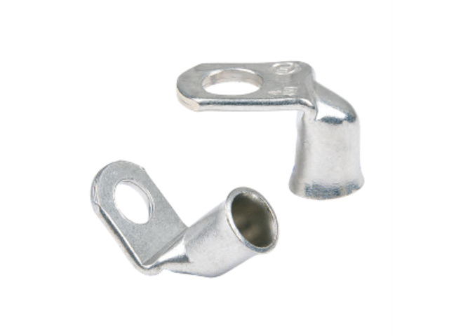 Ancor 90 & deg Tinned Copper Lug #1/0 - 5/16' - 2-Piece