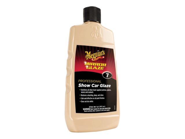 Meguiars Mirror Glaze Show Car Glaze Exceptional Polish Restores a Deep Wet Shine M0716, 16 oz