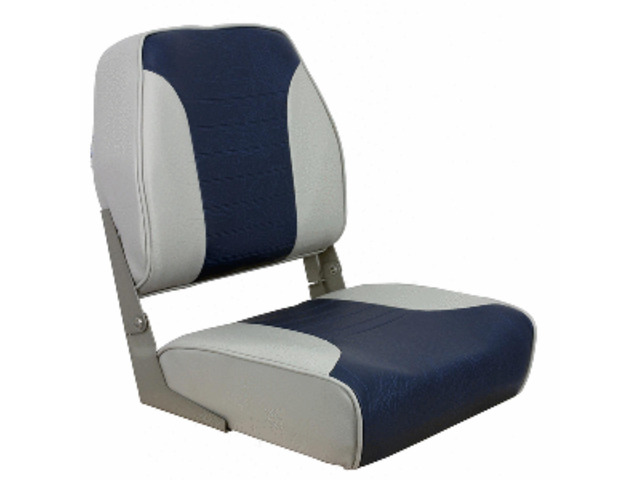 Springfield Economy Multi-Color Folding Seat - Grey/Blue