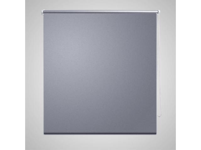 vidaXL Roller blind Blackout 39.4'x68.9' Gray