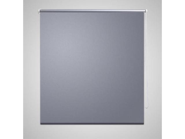 vidaXL Roller blind Blackout 31.5'x90.6' Gray