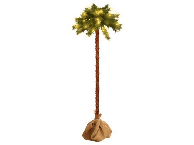 Photos - Display Cabinet / Bookcase VidaXL Artificial Palm Tree with LEDs 82.7' 347635 