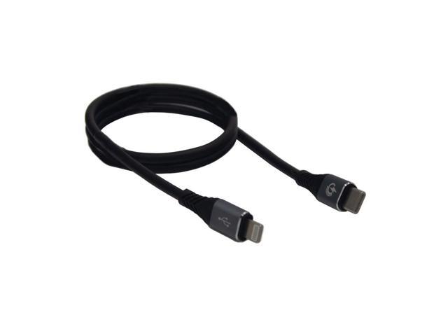 USBC to Lightning phone charger cable 24'. Designed rugged for powered sports use. Data capable