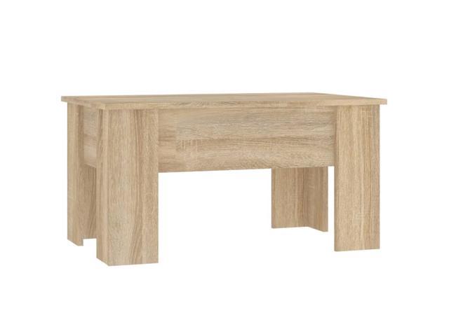 Photos - Display Cabinet / Bookcase VidaXL Coffee Table Sonoma Oak 31.1'x19.3'x16.1' Engineered Wood 809695 