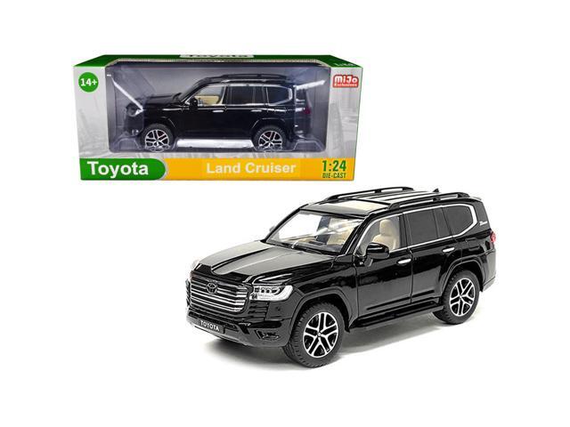 Toyota Land Cruiser Black Metallic 1/24 Diecast Model Car by Motormax