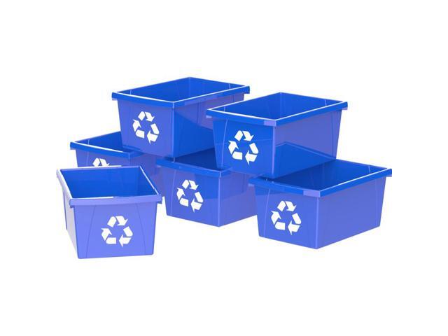 4 Gallon (15L) Recycle Bin (Case of 6)