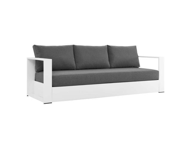 Tahoe Outdoor Patio Powder-Coated Aluminum Sofa