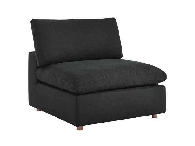 Commix Down Filled Overstuffed Armless Chair