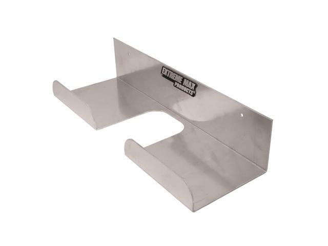Extreme Max 5001.6079 Aluminum Push Broom Hanger Holder for Enclosed Trailer Shop Garage Storage - Silver