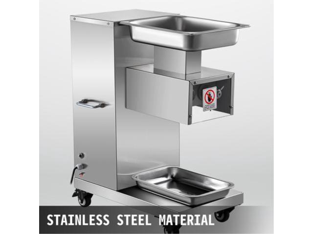 VEVOR 110v 500kg Output Meat Cutting Machine Meat Cutter Slicer With Blade 750w