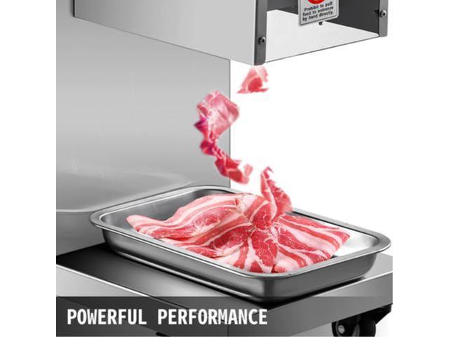 VEVOR 110v 500kg Output Meat Cutting Machine Meat Cutter Slicer With Blade 750w