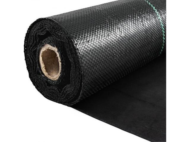 Weed Barrier, 5.8oz Landscape Fabric, 3ft x 300ft Cover Mat Heavy Duty Woven Grass Control Geotextile for Garden, Patio, Black