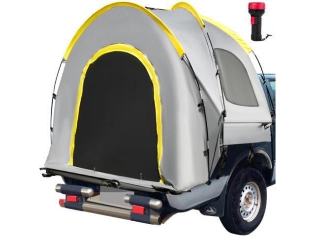 VEVOR Truck Tent 5-5.2 Truck Bed Tent, Full-Size Pickup Tent, Waterproof Truck Camper, 2 Mesh Windows, Easy To Setup Truck Tents For Camping,.