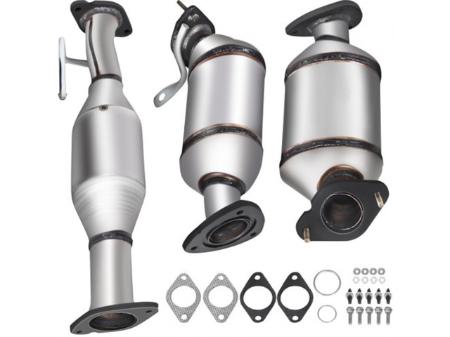VEVOR Traverse 09-17 Catalytic converter 3.6L V6 for GMC Acadia 07-17 for GMC Acadia 07-17 for Saturn Outlook 07-10 Complete Set 1