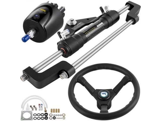VEVOR Hydraulic Steering Kit 300HP, Hydraulic Boat Steering Kit Helm Pump, Hydraulic Boat Steering Kit Without Hydraulic Steering Hose for Boat...
