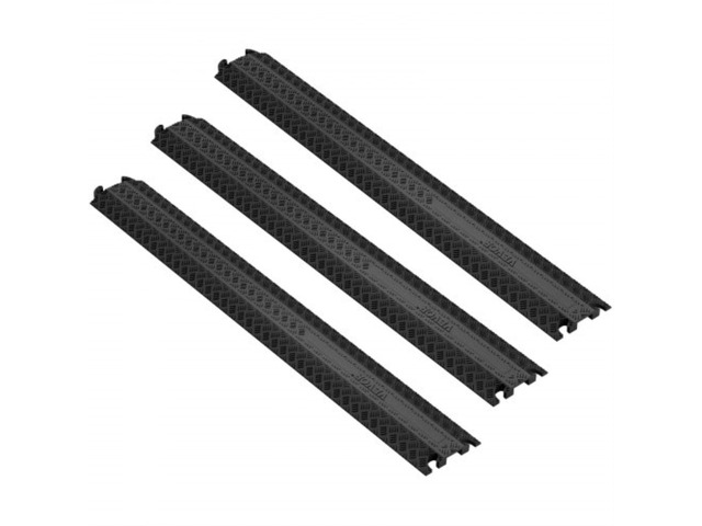 VEVOR 3 PCs 39 in Speed Bumps 2000 lbs Cable Protector Ramp Drop Over Cord Cover