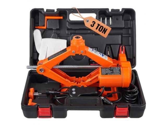 VEVOR Electric Car Jack Floor Jack 3 Ton Electric Scissor Jack Car Repair Tool