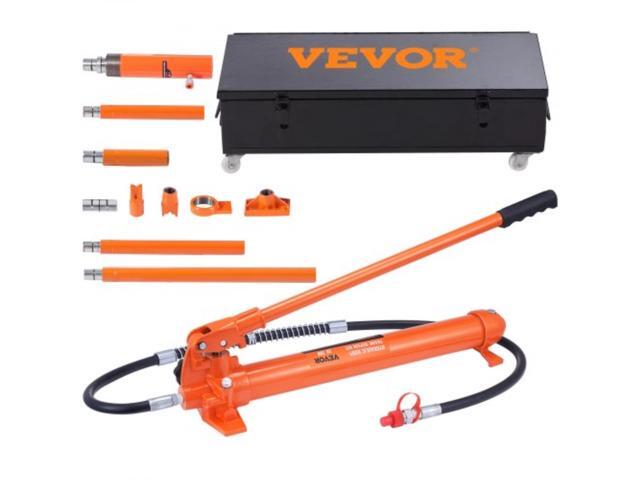 20 Ton Porta Power Kit, Portable Hydraulic Jack with 4.6 ft/1.4 m Oil Hose, Car Frame Repair Tool with Storage Case for Automotive, Heavy...