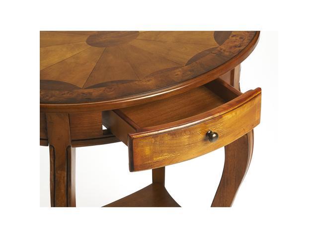 Butler Specialty Company, Jeanette Oval Accent Table, Brown
