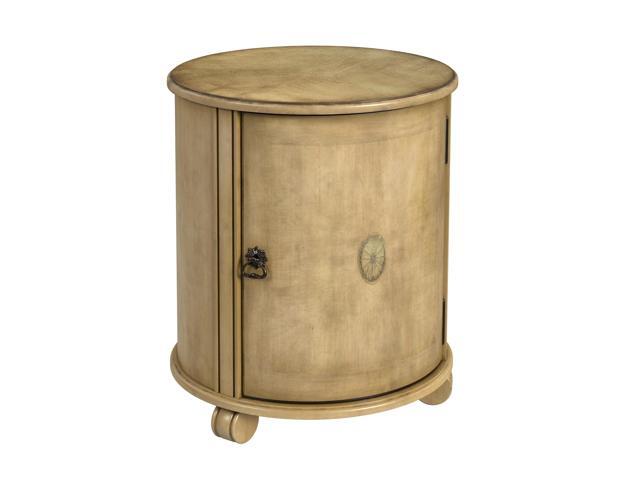 Butler Specialty Company Lawrie Drum End Table, Beige