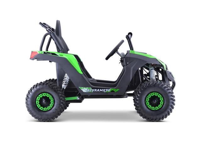 MotoTec 48v 1200w Electric UTV Green
