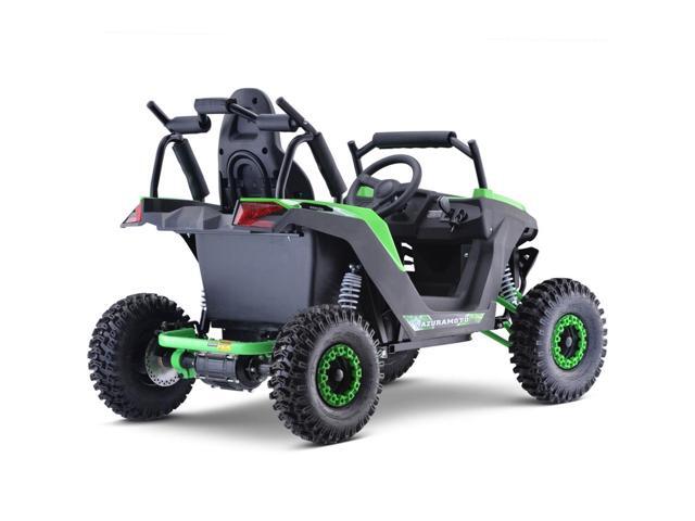 MotoTec 48v 1200w Electric UTV Green