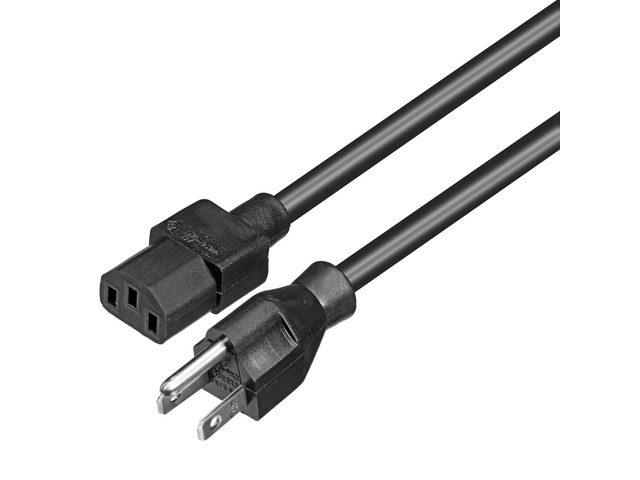25 Ft. NEMA 15P Edison to IEC Replacement Power Cord