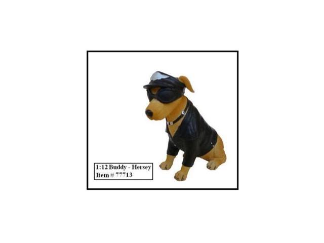 Bikers Dog 'Buddy Hersey' Figure For 1:12 Models by American Diorama