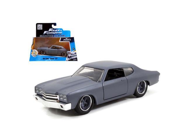 Dom's Chevrolet Chevelle SS Primer Grey Fast & Furious' Movie 1:32 Diecast Model Car by Jada'