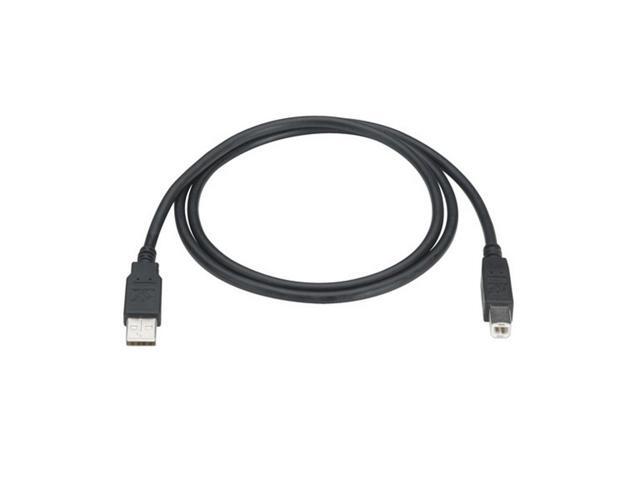Ore International Tech Accessories USB 2.0 A Male to B Micro Male Data Cable - Retail Packaging - Black