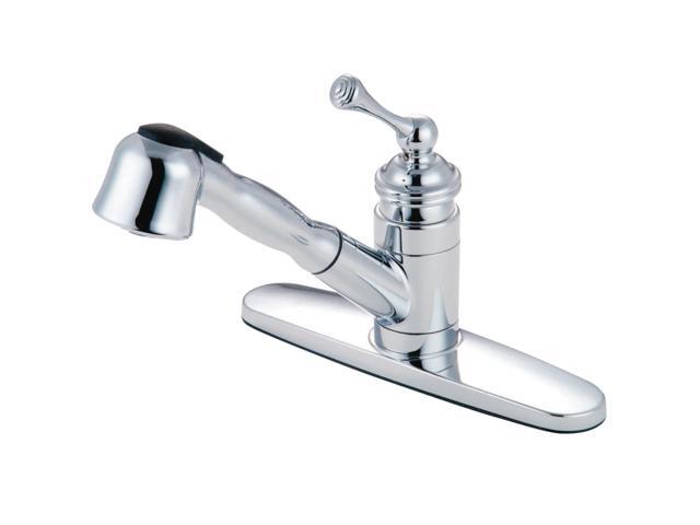 Kingston Brass KB3891BL Kitchen, Faucet, Polished Chrome