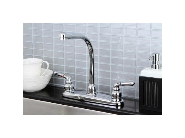 Kingston Brass KB750 Kitchen, Faucet, Polished Chrome