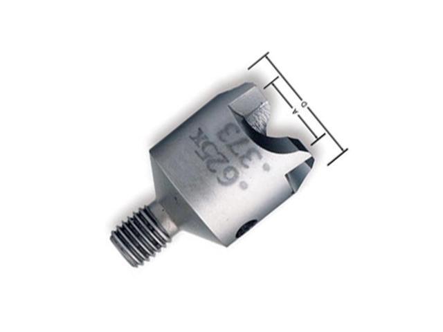 Drill America TSC Series High-Speed Steel Hi-Shear Hollow Cutter, 1/4'-28 Threaded Shank, 1/4' Size (Pack of 1)