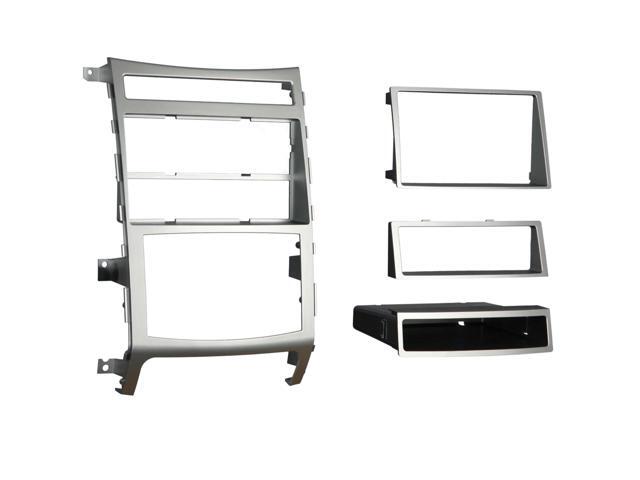 Metra - Dash Kit for Select 2007-2013 Hyundai Veracruz DIN DDIN - Silver - image 10