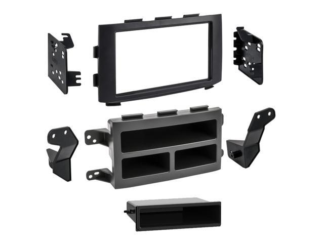 Metra - Dash Kit for Select 2006-2008 Honda Pilot DIN DDIN - Black - image 7