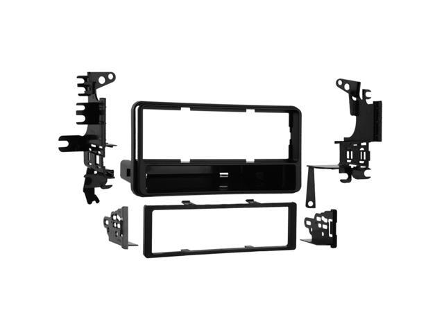 Metra - Dash Kit for Select 2000-2014 Toyota RAV4 XV Crosstrek Celica MR2 DIN - Black - image 12
