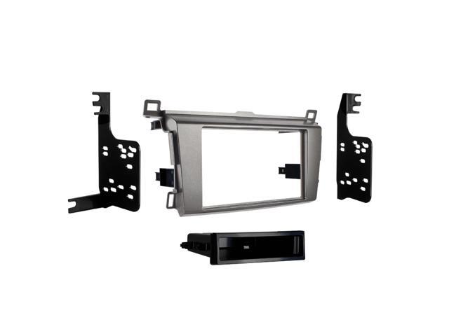 Metra - Dash Kit for Select 2013-2018 Toyota RAV4 DIN - Gray - image 8